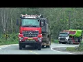 Download Lagu Konvoi Truk Truk Trailer Muatan Dumptruk Zoomlion \u0026 Excavator Zoomlion melintas gunung kubur