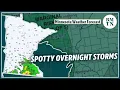 Overnight storms set to hit Minnesota