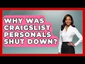 Why Was Craigslist Personals Shut Down - Anthropology Insights