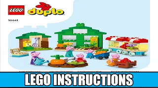 LEGO Instructions - Duplo - 10461 - Grandpa Pig's Garden and Greenhouse - Peppa Pig