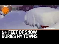 6 Feet of Lake-Effect Snow Buries New York Towns