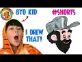 8yo Autistic Savant Draws - Johnny Appleseed Melody Time
