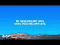 Chris Brown - Loyal (Lyrics) ft. Lil Wayne, Tyga