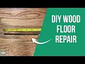 DIY Small Wood Floor Repair Fix a Damaged Section on a Budget