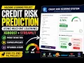 Credit Risk Prediction System using Machine Learning XGBoost Streamlit Full Demo