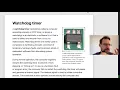 Watc og timers explained for critical systems Please make more use of them
