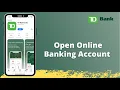 TD Bank How to Open an Account TD Bank Online Banking Sign Up www tdbank com Login 2021