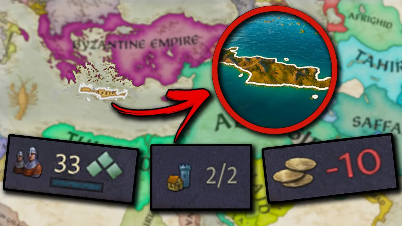 I found the SMALLEST KINGDOM in Crusader Kings 3