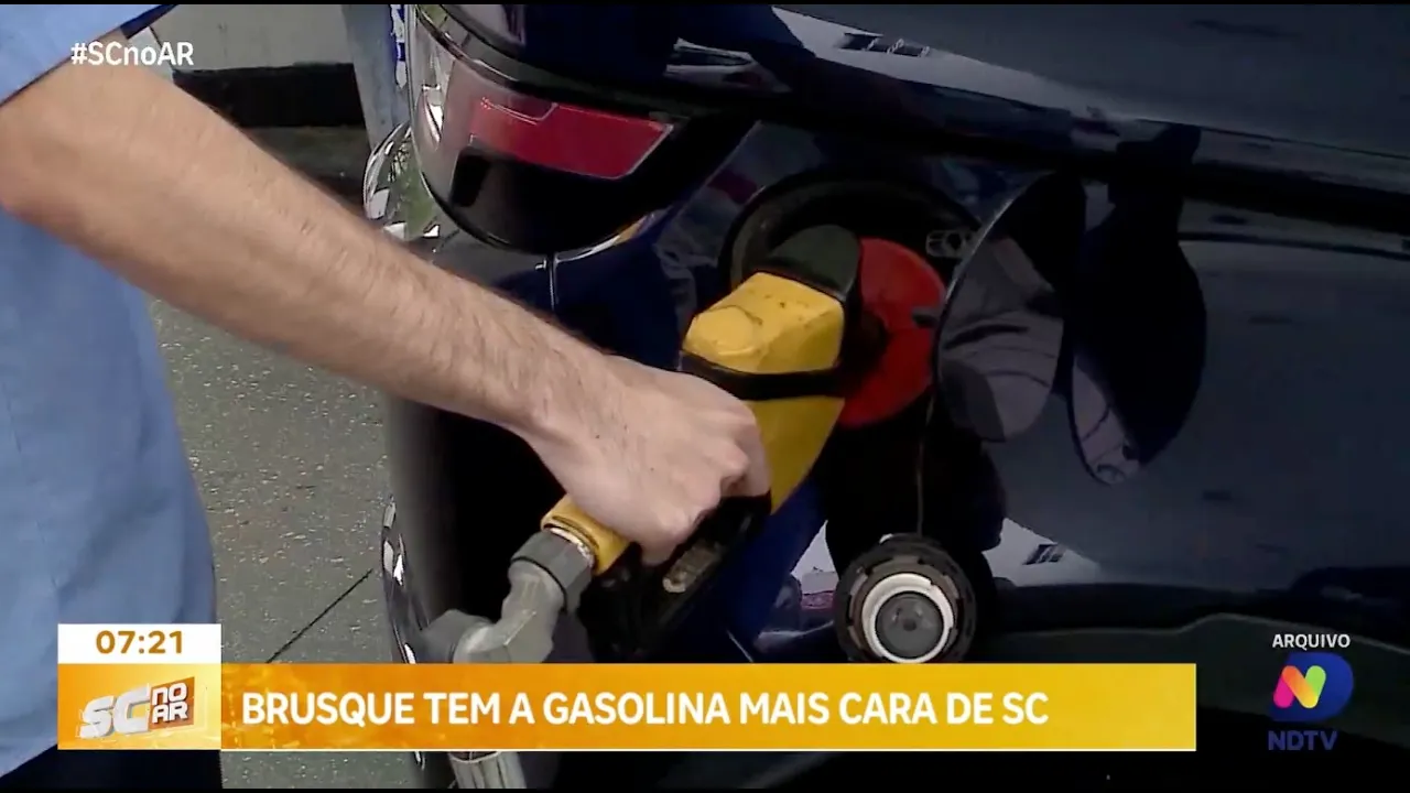 Pesquisa da ANP: Brusque lidera como cidade com gasolina mais cara de Santa Catarina