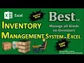Inventory Management Excel Inventory Management Super Easy