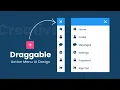 Floating Action Menu Using Html CSS Javascript How to Make a Draggable Menu