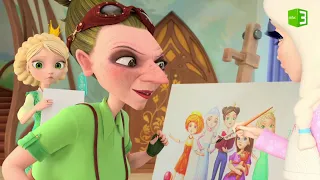 باباياجا تحبس الأميرات في لوحة 