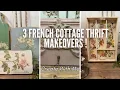 Shabby Chic French Cottage Decor Using Thrifted Finds IOD Sweet Pickins ReDesign Paint Couture