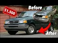 I bought a CHEAP Ford Ranger on Marketplace and fixed it
