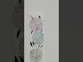 Painting a Minimalist Floral Bookmark Calm Watercolor Art Process