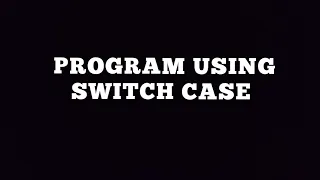 case java program shorts programmng