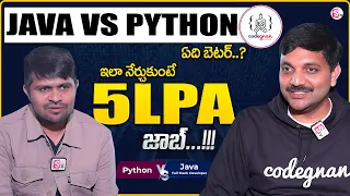 Java vs Python Full Stack 5 LPA Starting Package Learn These Two In-Demand Courses SumanTV MW