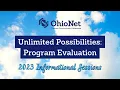 Unlimited Possibilities 2023 Information Sessions Program Evaluation