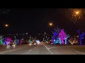 Street Lights Display at Rosemont IL Rosemont Lights 2021