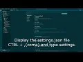 Easily customize any element style in settings json on VS code