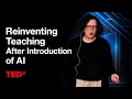 Reinventing Teaching After The Introduction Of AI Amy Bruckman TEDxWeber School Youth