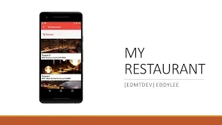 Android Development Tutorial - My Restaurant Part 27 Staff App Update Order