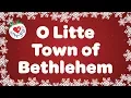 Download Lagu O Little Town of Bethlehem with Lyrics | Christmas Carol \u0026 Song