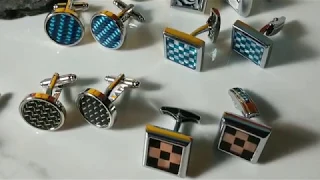 BodyJ4You 6PCS Cufflinks for Button Shirt Men Stylish Modern Men s Cuff Links Elegant Set
