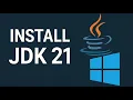 How to Install JDK on Windows Java Development Kit Setup 2025