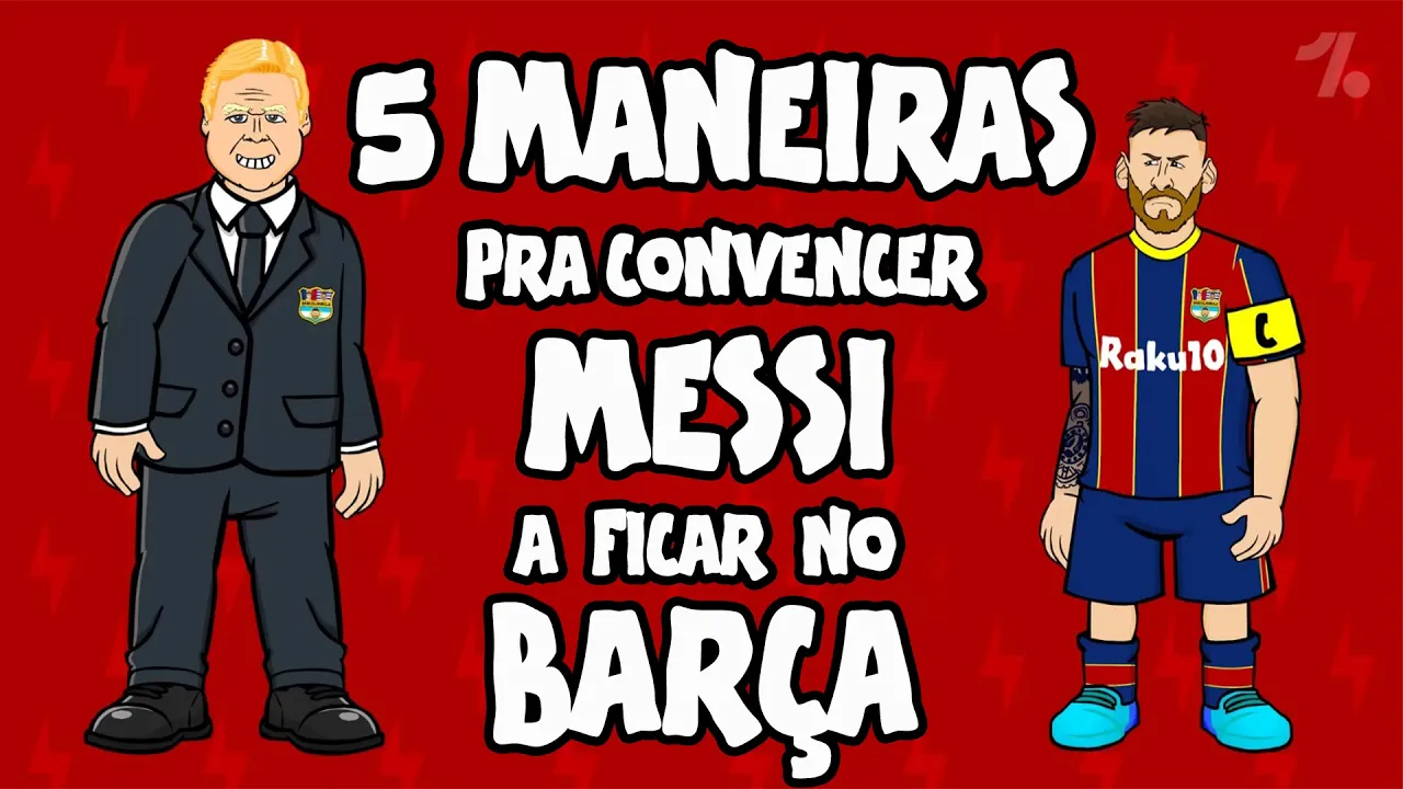 5 MANEIRAS de convencer MESSI a ficar no BARCELONA!  ► Onefootball x 442oons