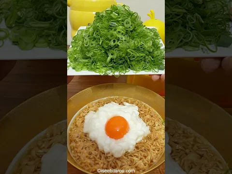 My way of eating Japanese instant ramen, "Chicken Ramen". #cooking