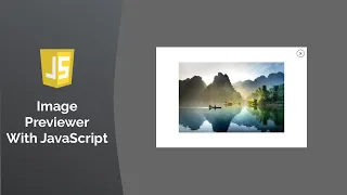 Previewing Image Before File Upload HTML CSS JavaScript