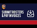 How to Submit Rosters Pay Invoices SFT User Portal