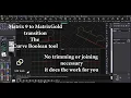 MatrixGold The Curve Boolean tool