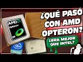 What happened to AMD Opteron processors and how they made Intel cry