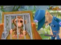 IMPALING Zoo Security om George te redden? - I Am Monkey VR