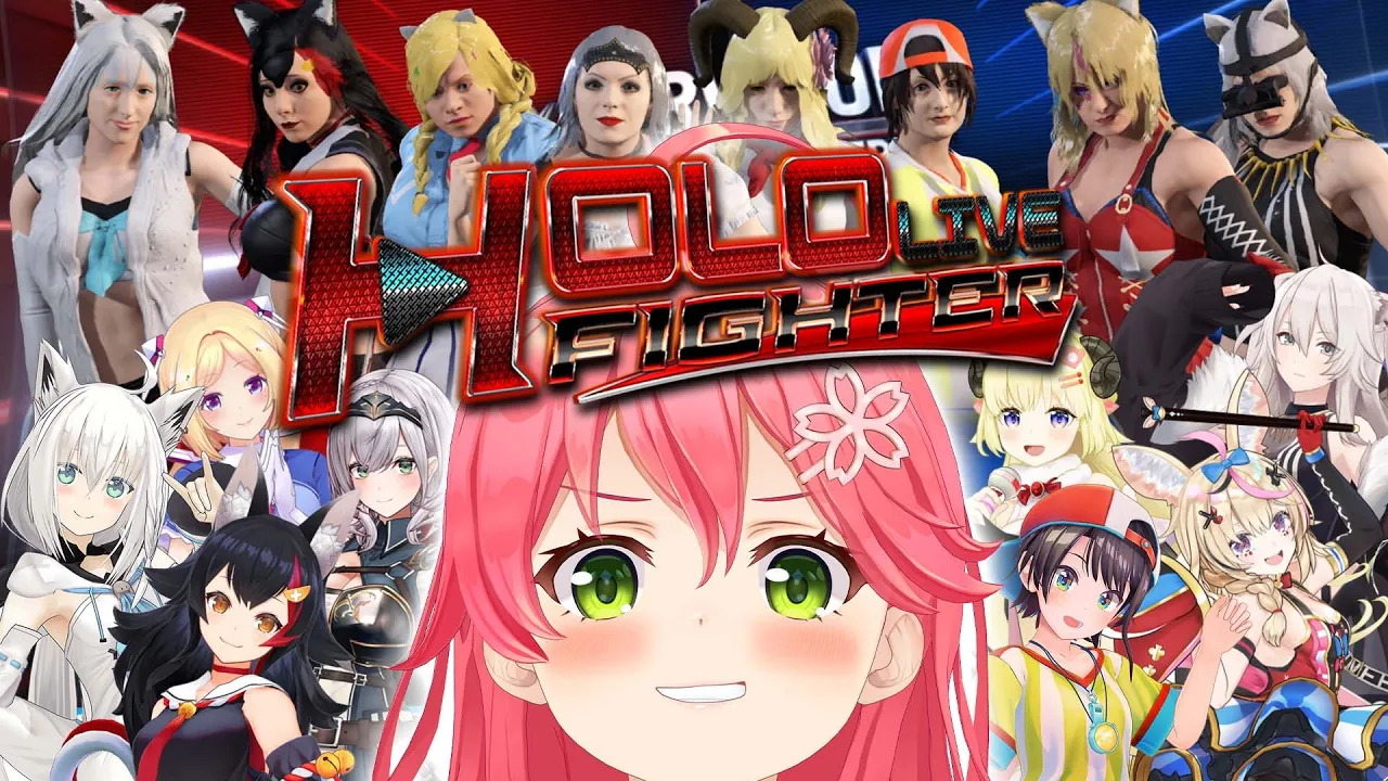 【 WWE2K22 】#ホロファイター 大集合⁉ アテレコで戦いまくるアイドル達 Fighter All Stars! voice over wrestling!【ホロライブ/さくらみこ】
