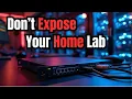 Stop Port Forwarding Secure Home Lab Access with Modern Tools