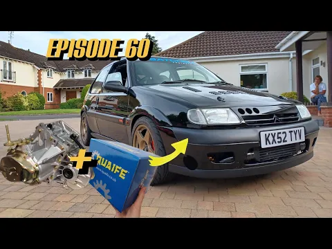 Download MP3 Project 5AXO Ep60 - 330+bhp Citroen Saxo VTS Turbo - Fitting a BE4 QUAIFE ATB differential