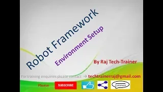 Robot Framework Tutorial - Python