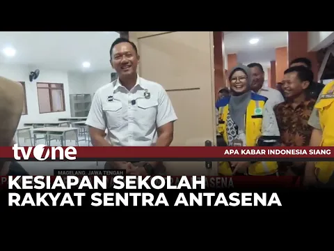 Menko AHY Cek Kesiapan Sekolah Rakyat di Sentra Antasena Magelang