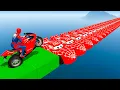 Lagu الأبطال الخارقين على دراجة نارية - Superheroes on a motorcycle ride on the Spider Mcqueen bridge
