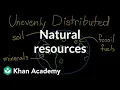 Natural resources Earth and society Middle school Earth and space science Khan Academy