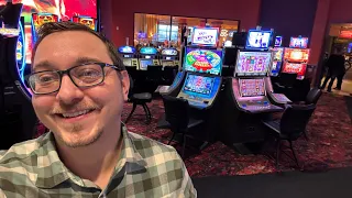 BACK at the CASINO playing Slots Day Trip to Wildhorse Casino in Oregon