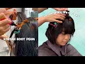 Trying the Korean root perm seen on tiktok on super flat hair