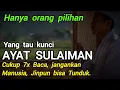 Download Lagu Kunci Ayat Sulaiman pada satu huruf ini !!