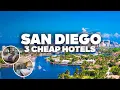 3 GOOD AND CHEAP HOTELS IN SAN DIEGO Great location close to everything