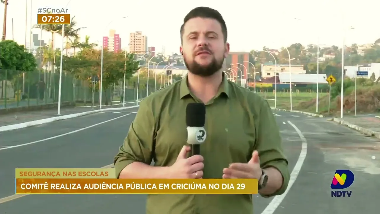 Audiência pública do Comseg de Criciúma é remarcada para o dia 29