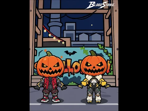 Big head. Bigger moves. 🎃🕺 #BloodStrike #BS #BSNightmareTrial