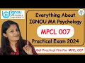 MPCL 007 IGNOU MA Practical Exam